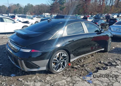 2025 Hyundai Ioniq 6 Sel from USA, damaged, VIN KMHM34AA2SA084645